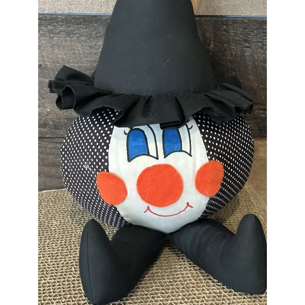 Vintage Halloween Witch Shelf Sitter Stuffed Handmade 12